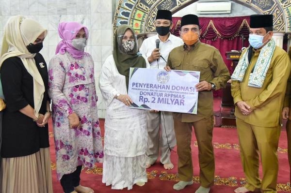 Edy Rahmayadi Ajak Masyarakat Rampungkan Pembangunan Masjid Agung